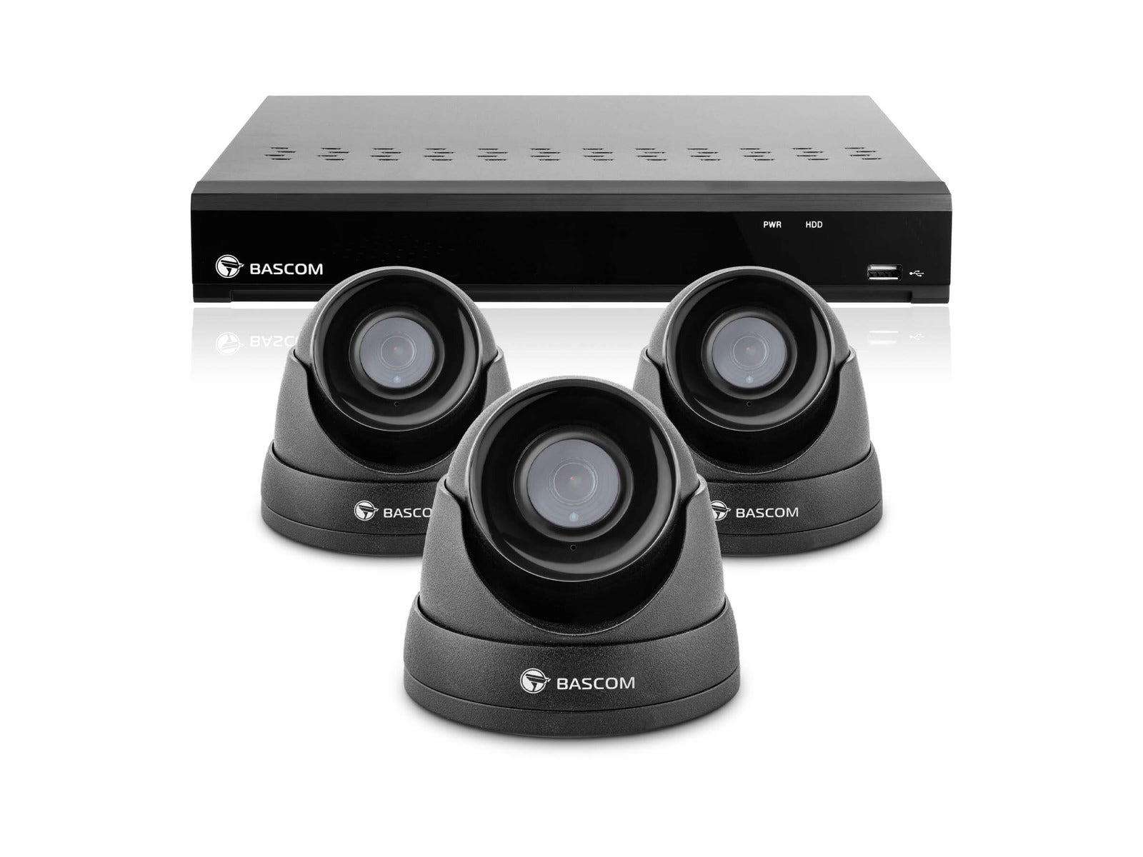 Kabelloses 3-Dome-System