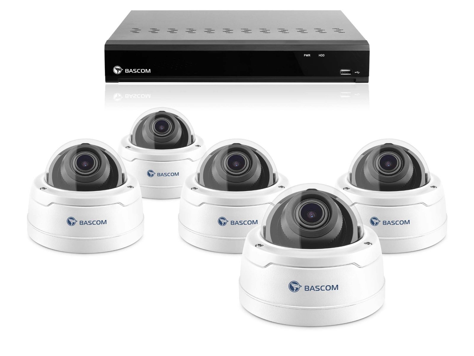 Kabelloses 5-Dome-System PRO