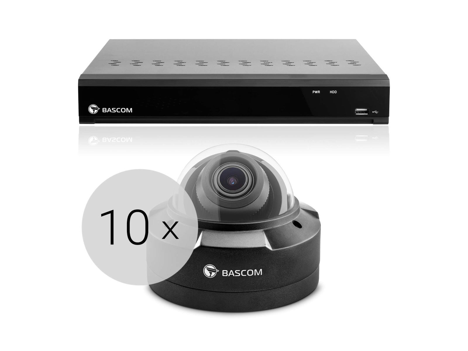 Kabelloses 10-Dome-System PLUS Kabelloses 10-Dome-System PLUS