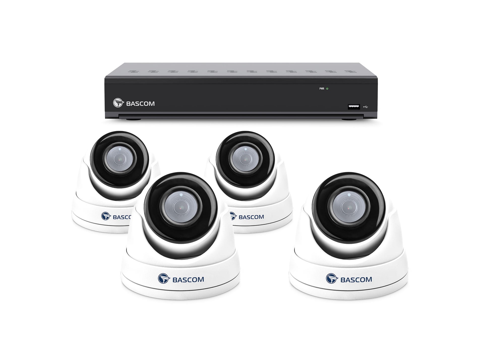 Kabelloses 4-Dome-System Kabelloses 4-Dome-System