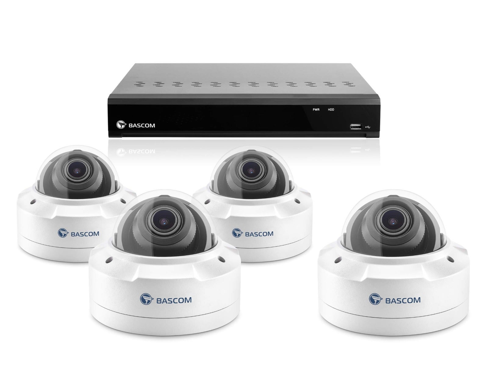 Kabelloses 4-Dome-System PLUS Kabelloses 4-Dome-System PLUS