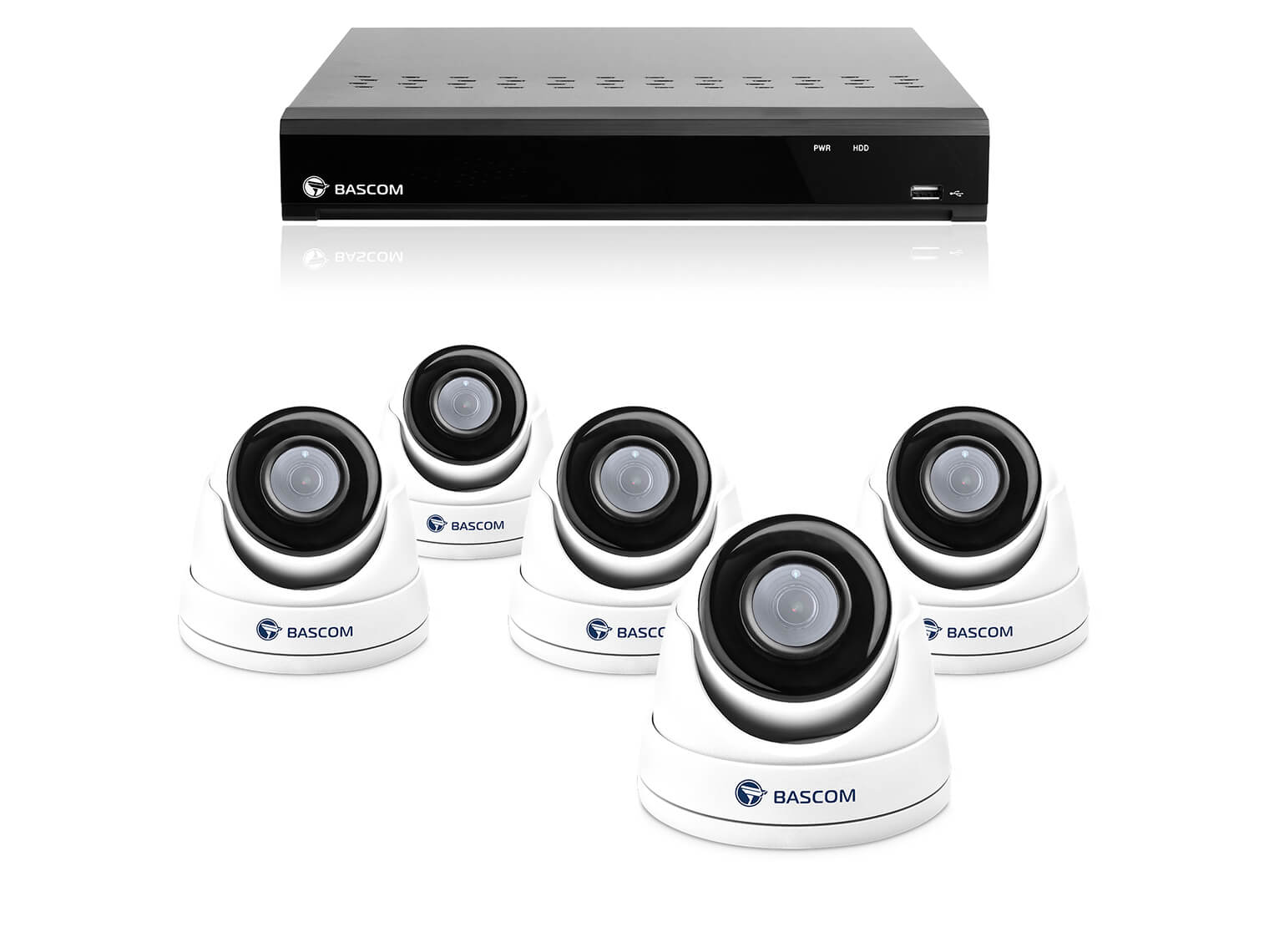 Kabelloses 5-Dome-System Kabelloses 5-Dome-System