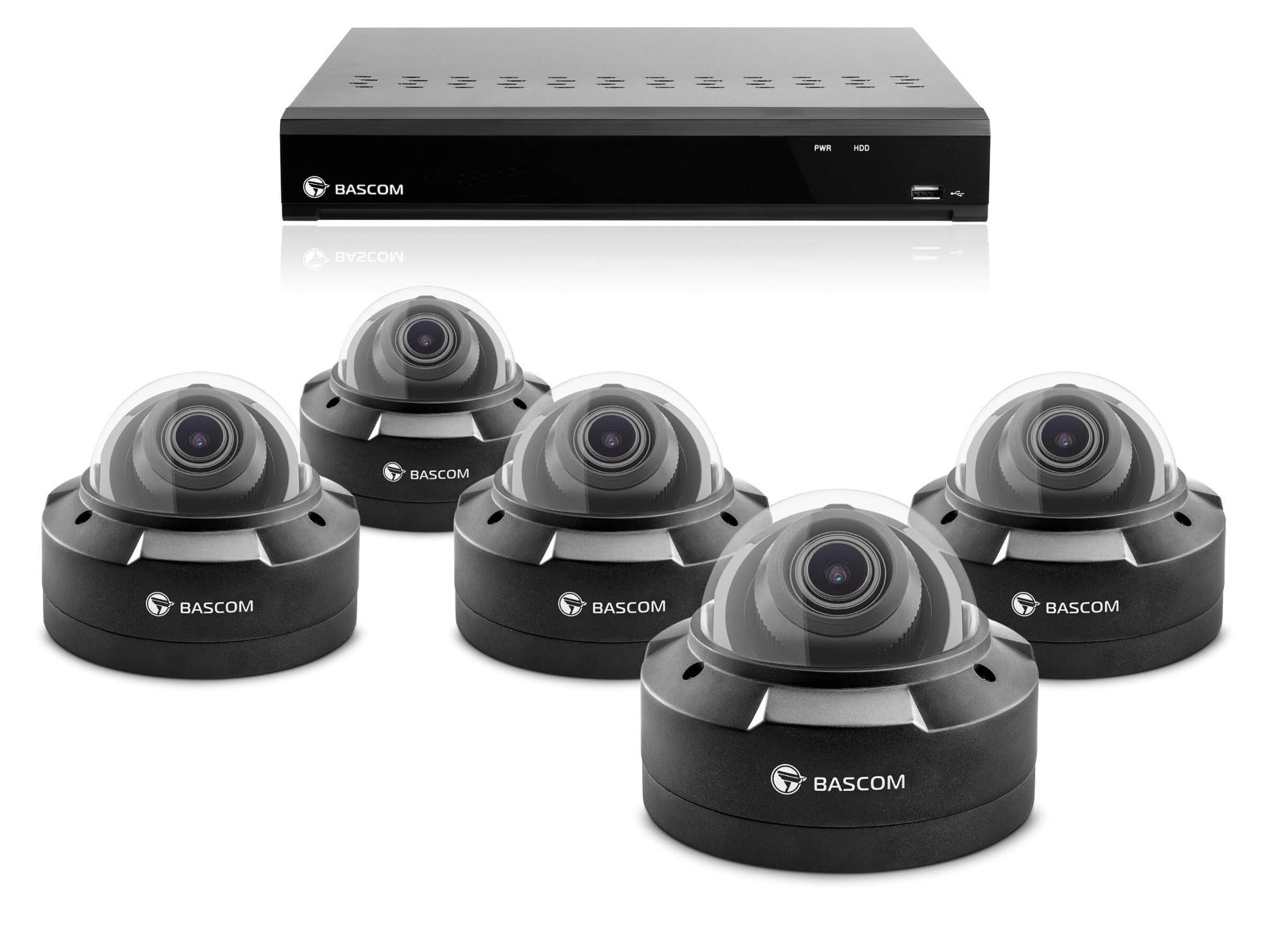 Kabelloses 5-Dome-System PLUS Kabelloses 5-Dome-System PLUS