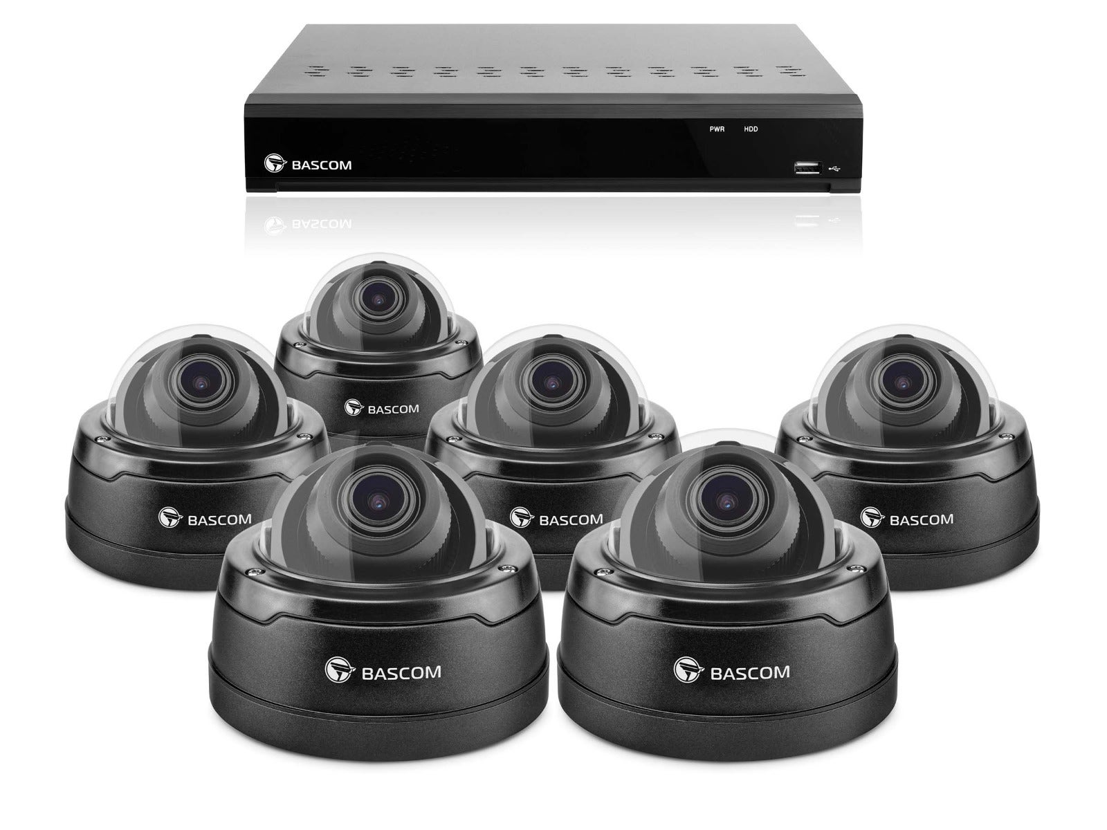 Kabelloses 6-Dome-System PRO Kabelloses 6-Dome-System PRO
