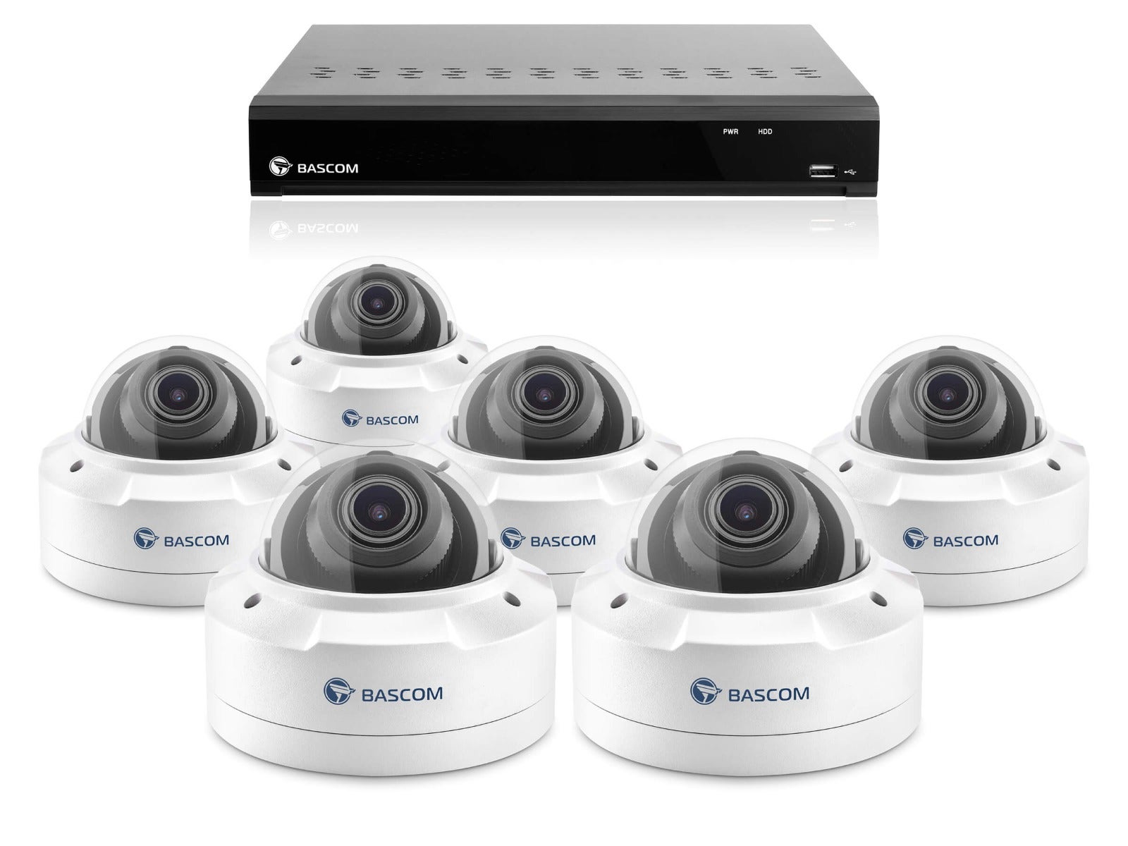 Kabelloses 6-Dome-System PLUS Kabelloses 6-Dome-System PLUS